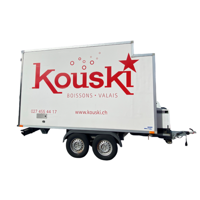 Remorque frigo manifestation Remorque frigo manifestation