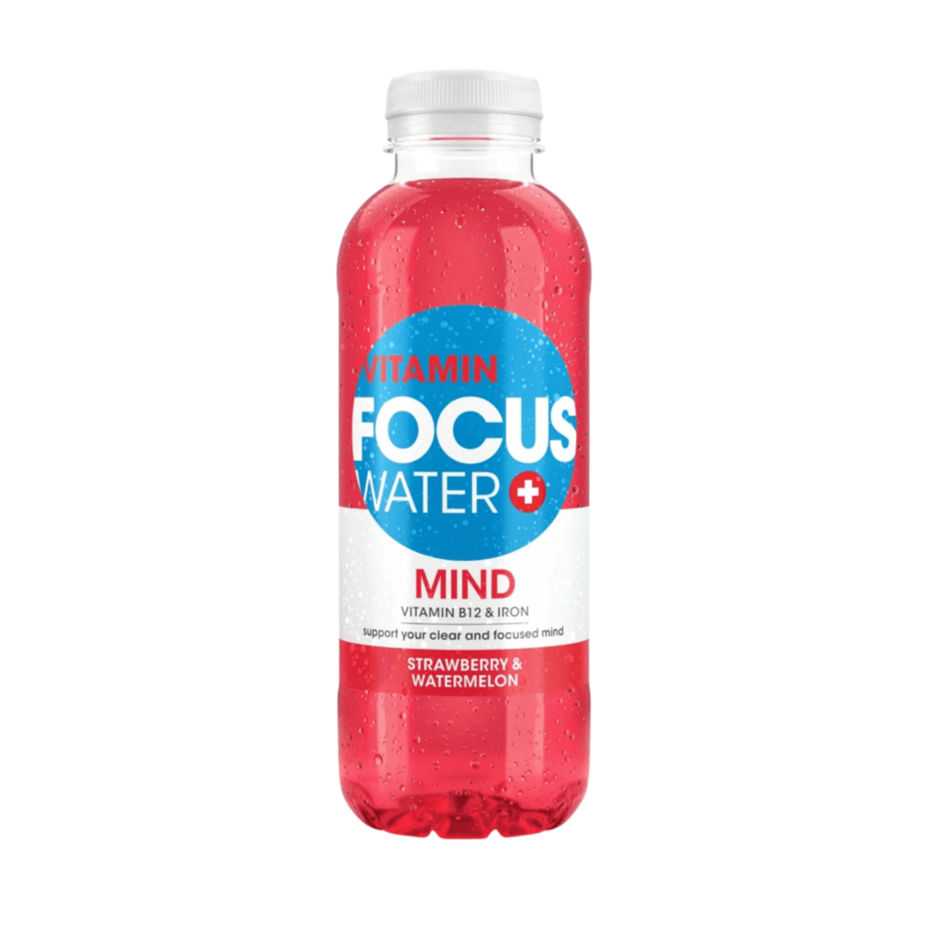 Focuswater Mind Fraise & Pastèque Pet*