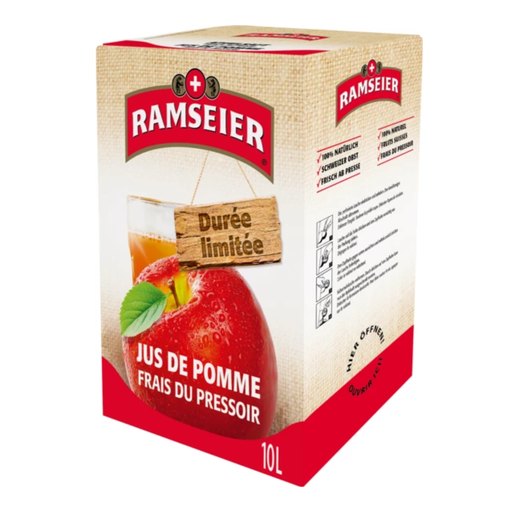[8079] Ramseier Jus de Pomme Postmix - Bag in Box