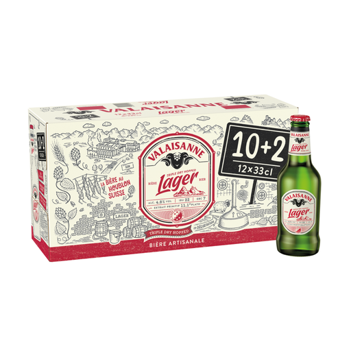 [21066] Valaisanne Lager Pack 10+2*
